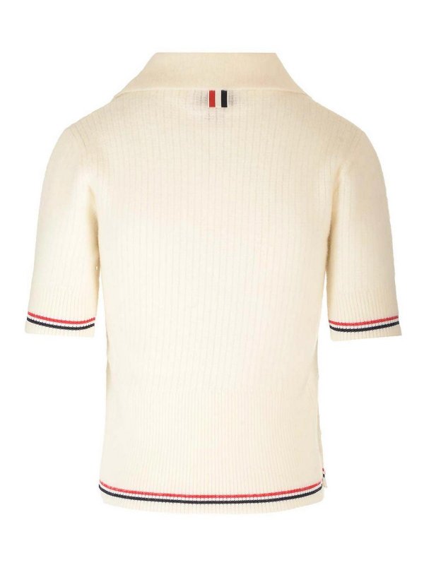 THOM BROWNE: Polos online - Polo - Blanco