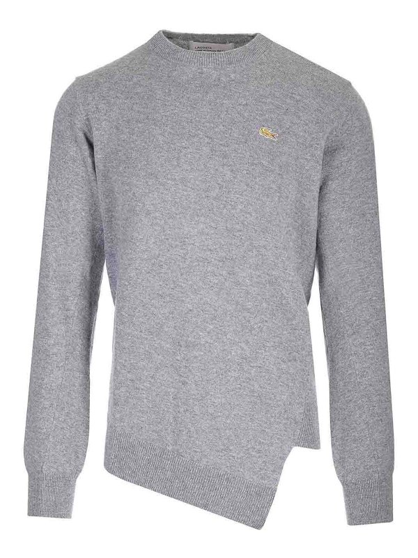 COMME DES GARCONS: Pull col rond - Pull Col Rond - Gris