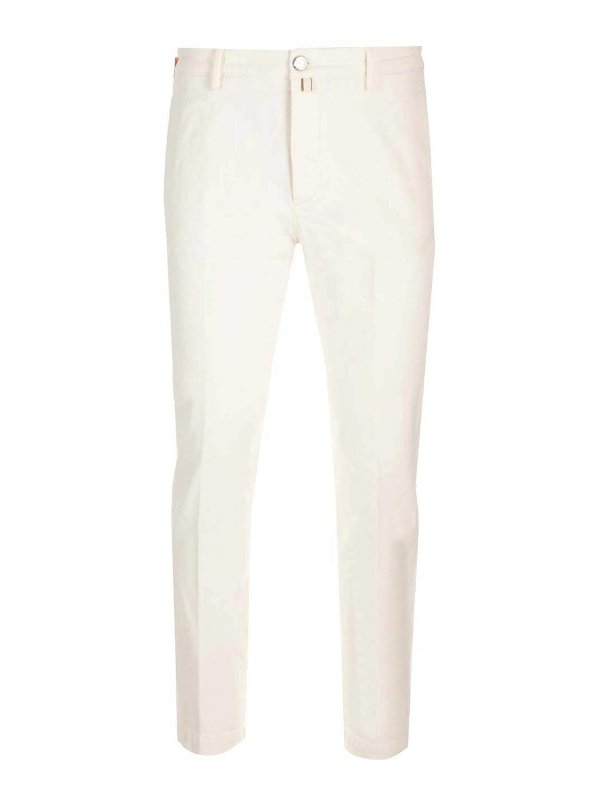 JACOB COHEN: bootcut jeans - White  Jeans