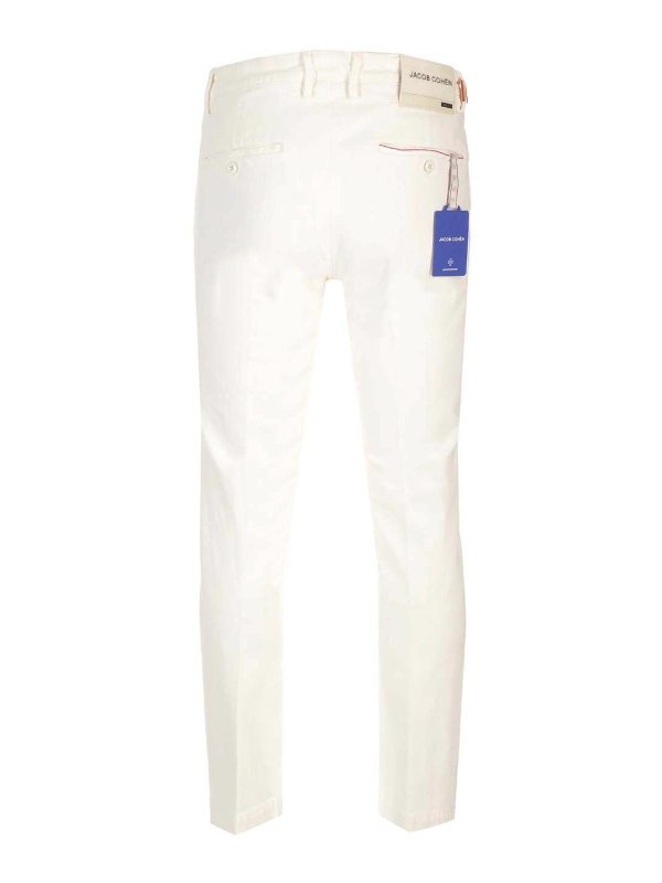 JACOB COHEN: bootcut jeans online - White  Jeans