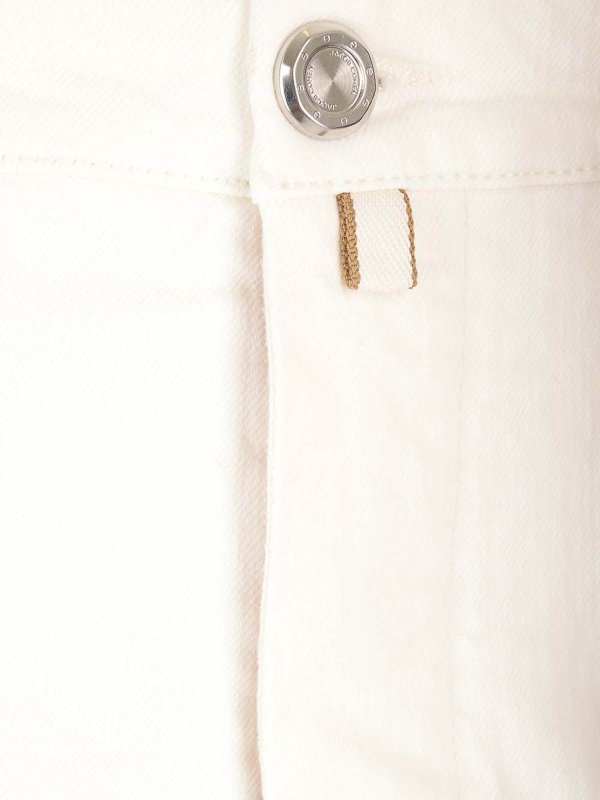 The Best Shops JACOB COHEN: bootcut jeans - White  Jeans
