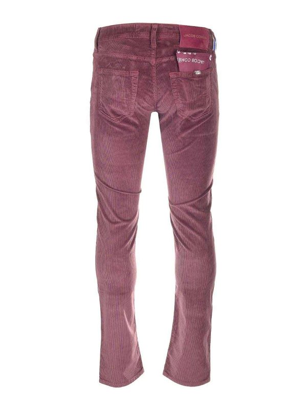 JACOB COHEN: カジュアルトラウザー online - ショートパンツ - ダークレッド