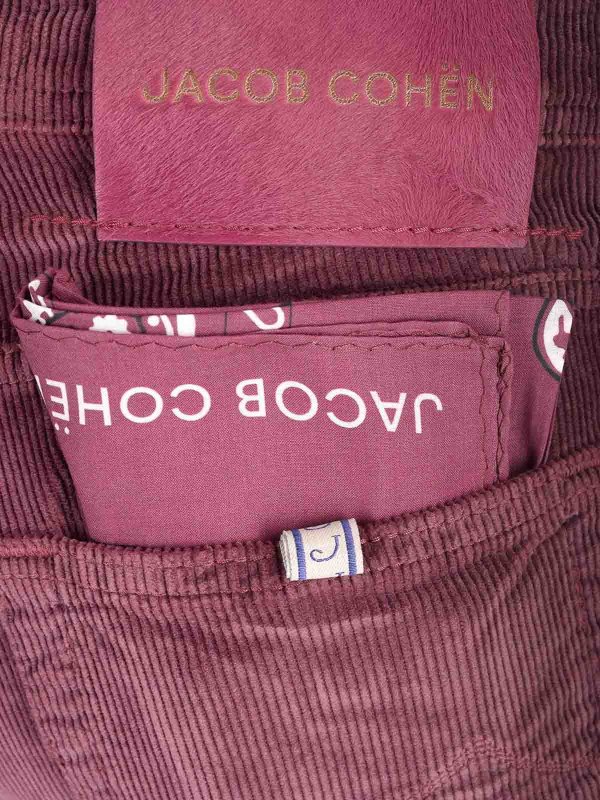 The Best Shops JACOB COHEN: カジュアルトラウザー - ショートパンツ - ダークレッド