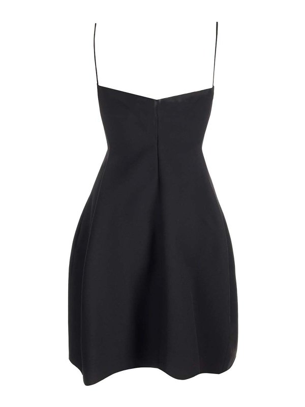 LOEWE: abiti corti online - Abito in crepe di seta e lana