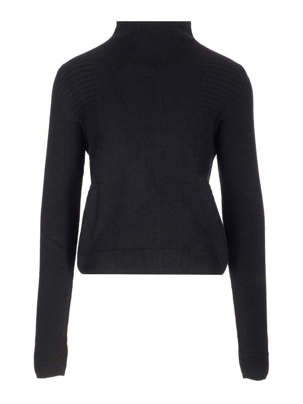 RICK OWENS: crew necks - Turtleneck Sweater