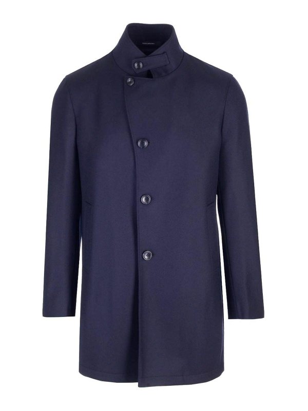 TAGLIATORE: Kurze Mäntel - Kurzer Mantel - Blau