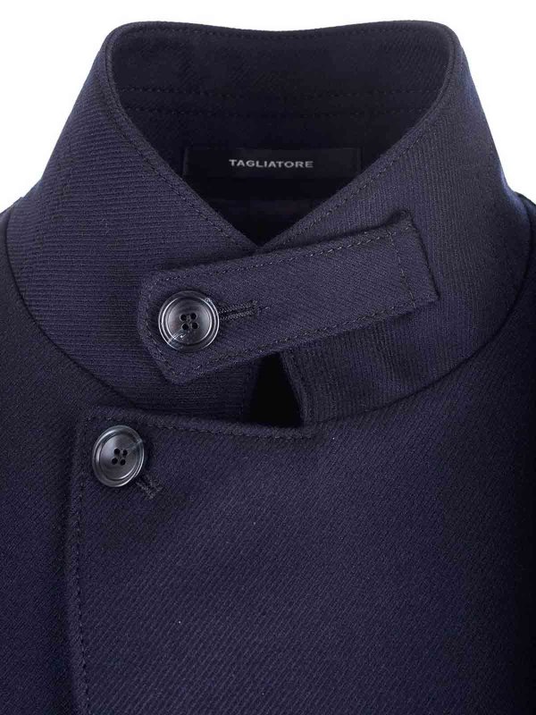 Kurzer Mantel - Blau shop online: TAGLIATORE