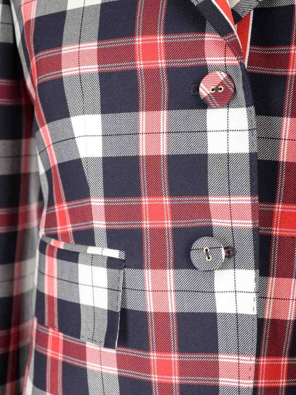 Kurzer Mantel - Weiß shop online: THOM BROWNE