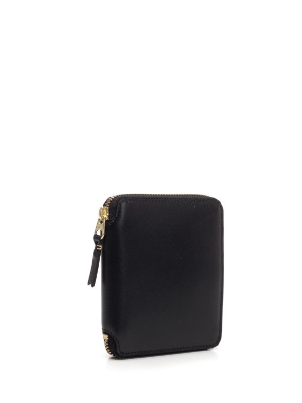 COMME DES GARCONS: wallets & purses online - Black Compact Wallet