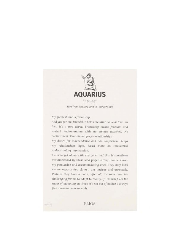 Aquarius Tie shop online: ELIOS