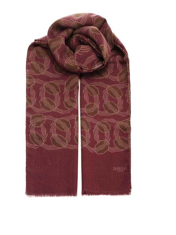 BARBA: scarves - Wool And Cashmere Scarf