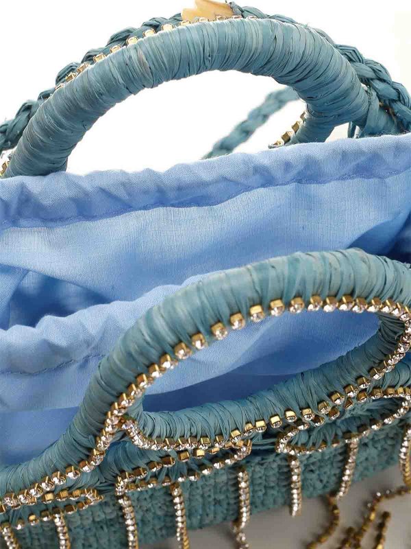 Handtaschen shop online Shopper - Hellblau