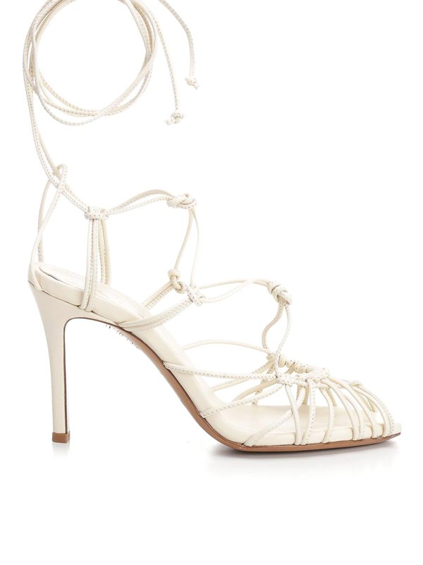 FORTE FORTE: Sandalen - Sandalen - Weiß