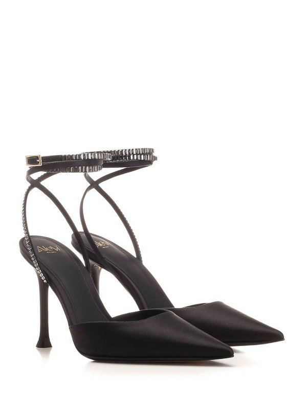 ALEVI MILANO: court shoes online - Axel Satin Pump