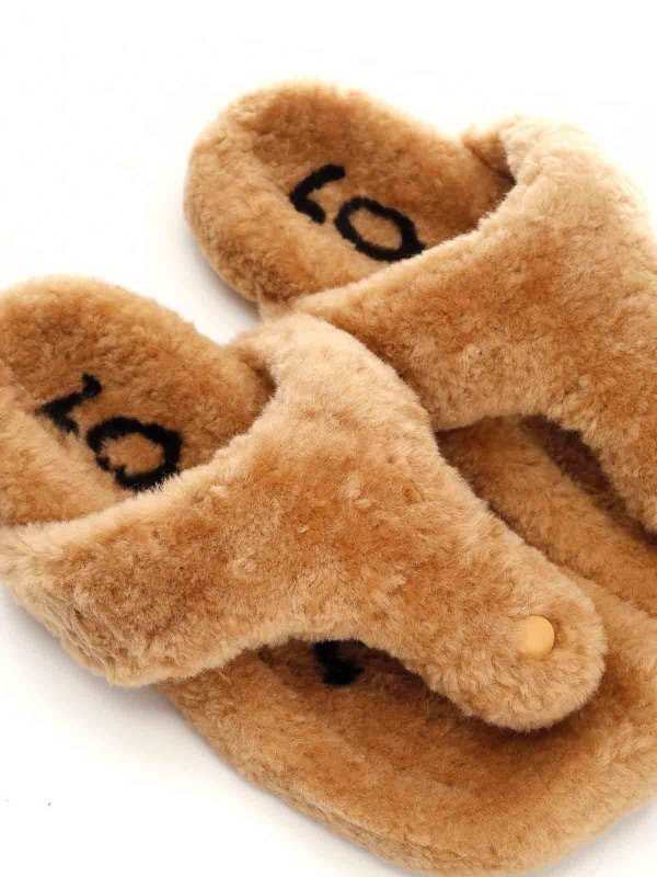 The Best Shops LOEWE: サンダル - ベージュ