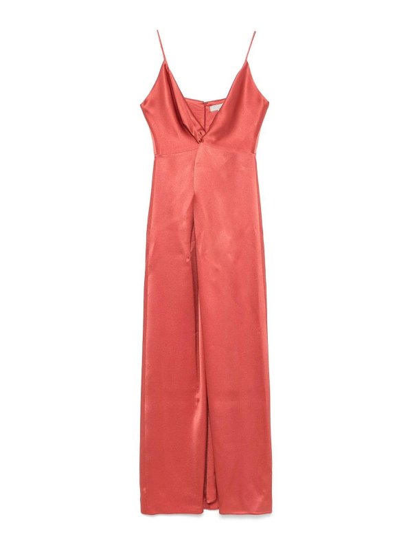 ANTONELLI FIRENZE: maxi dresses - Red  Long Dress