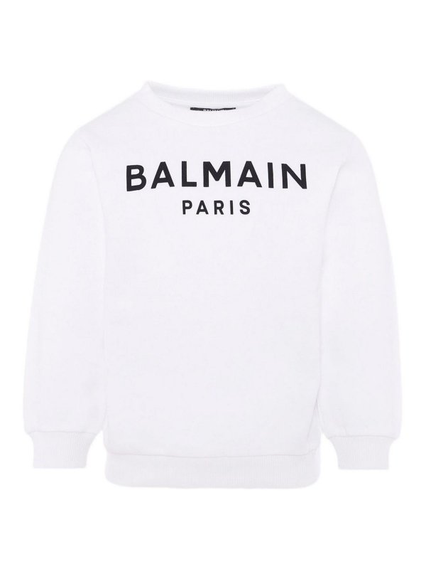 Balmain: スウェット＆セーター - スウェットシャツ/セーター - 黒