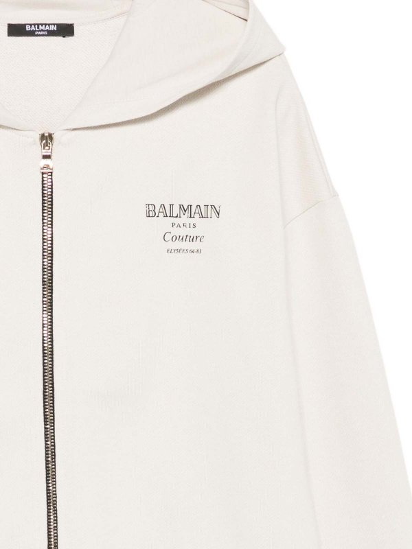 The Best Shops Balmain: スウェット＆セーター - スウェットシャツ/セーター - ベージュ