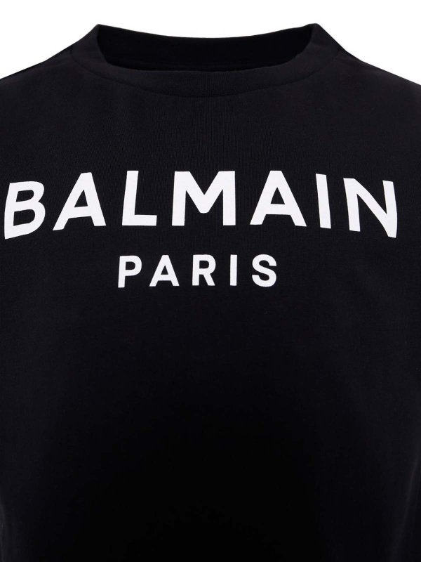 The Best Shops Balmain: T-shirts - T-Shirt - Weiß
