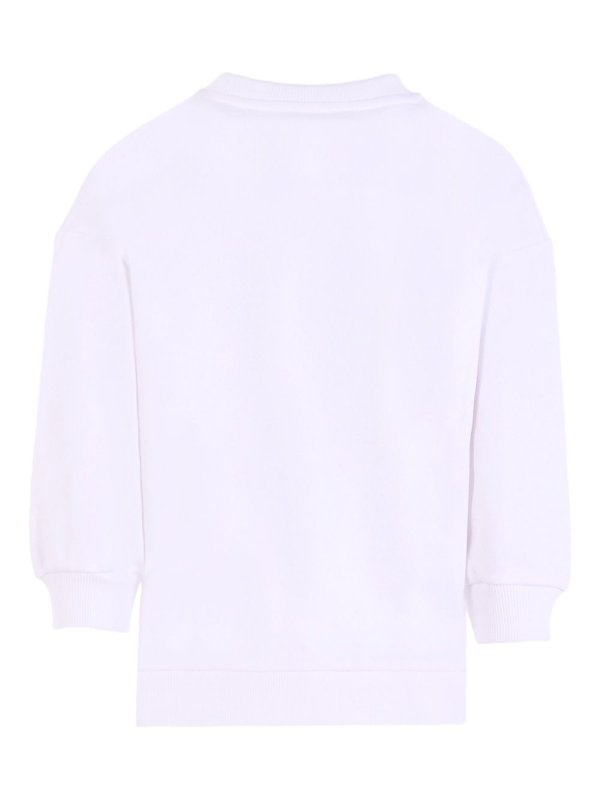 The Best Shops Balmain: Sweatshirts und Pullover - Sweatshirt - Weiß