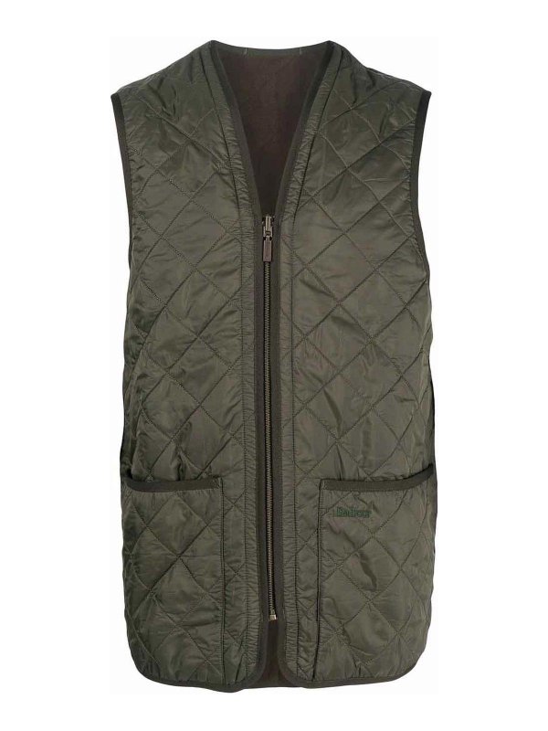 BARBOUR: waistcoats & gilets - Zip-Up Gilet