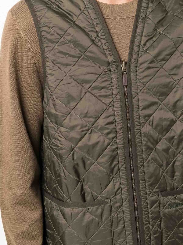 The Best Shops BARBOUR: waistcoats & gilets - Zip-Up Gilet