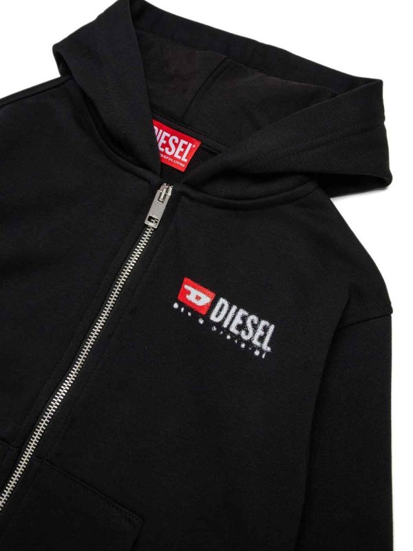 スウェットシャツ/セーター - 黒 shop online: DIESEL