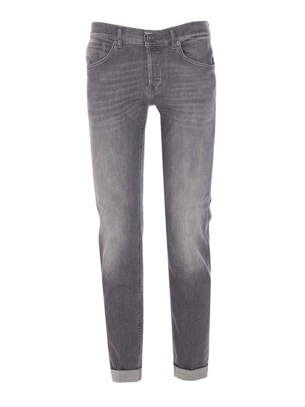 DONDUP: Bootcut - Bootcut Jeans - Grau