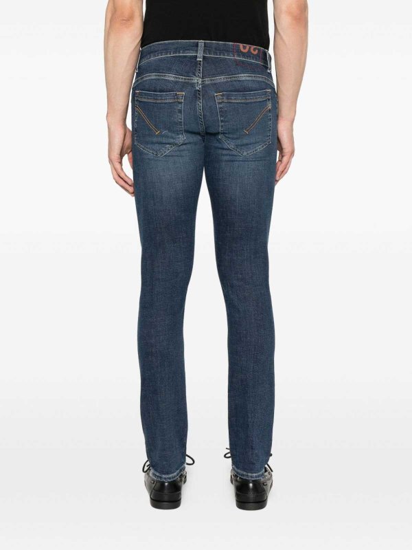 Skinny Jeans In Blue Denim shop online: DONDUP