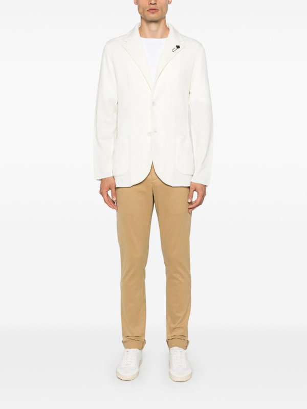 The Best Shops DONDUP: casual trousers - Trousers In Stretch Cotton Twill