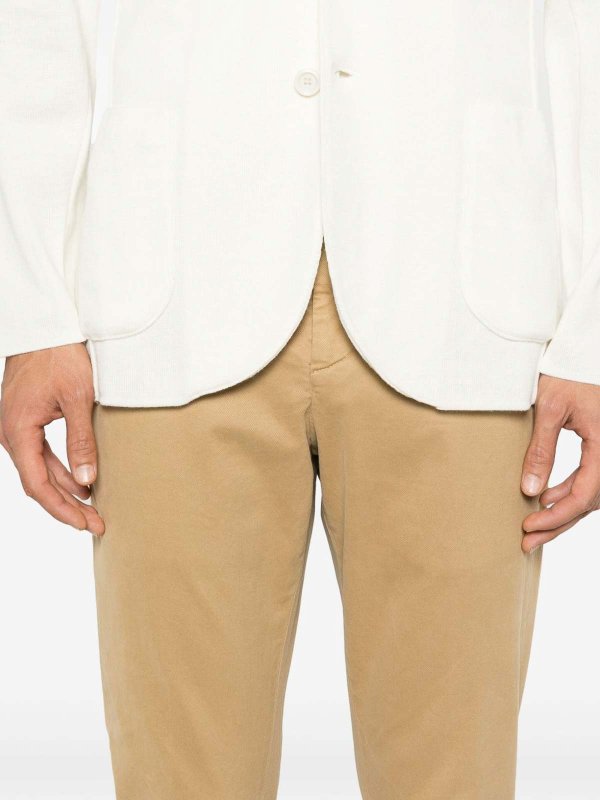 Trousers In Stretch Cotton Twill shop online: DONDUP