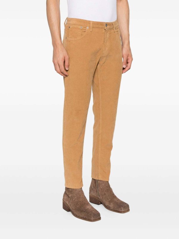 Straight Fit Corduroy Trousers shop online: DONDUP