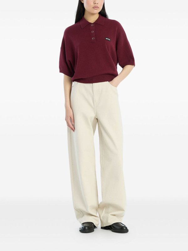 ROTATE Birger Christensen: Polos online - Polo - Rojo Oscuro