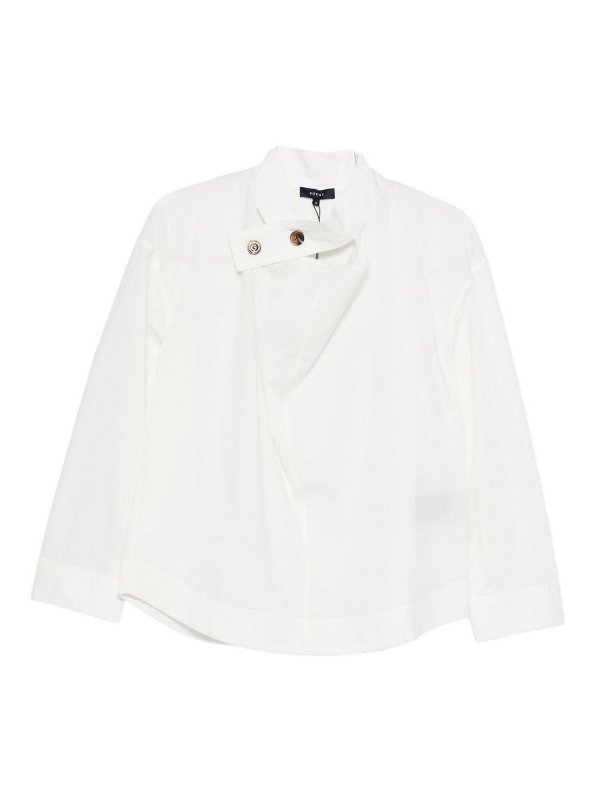 SOEUR: blouses - White Cotton Blouse