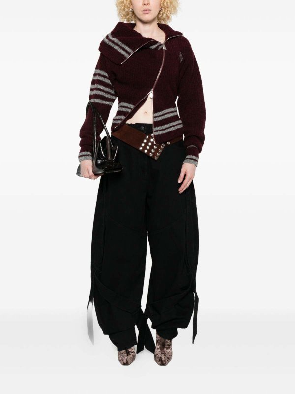 The Best Shops The Attico: cardigans - Striped Cardigan