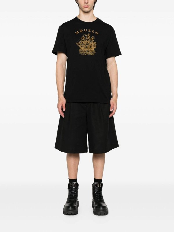 The Best Shops ALEXANDER MCQUEEN: Camisetas - Camiseta - Negro