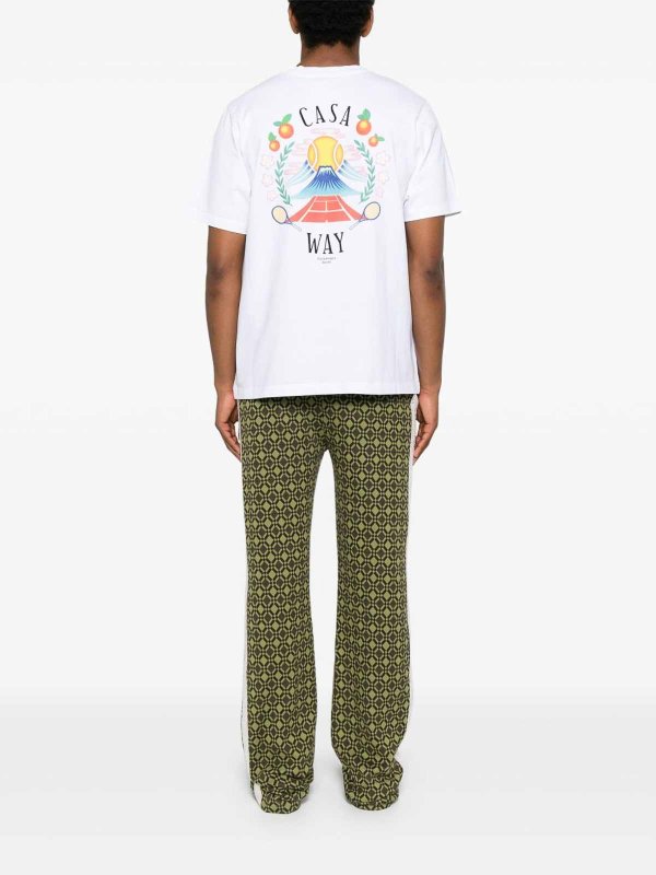 T-Shirt - Weiß shop online: CASABLANCA