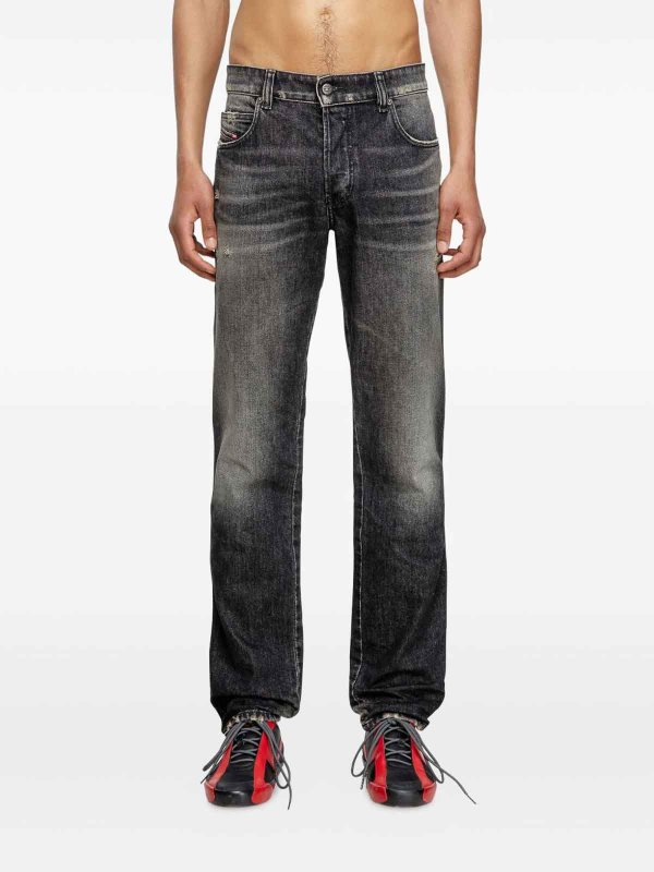 Black Cotton Jeans shop online: DIESEL