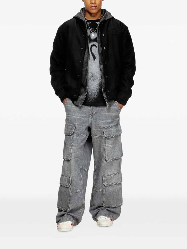 DIESEL buy online Black  Bomber Jacket