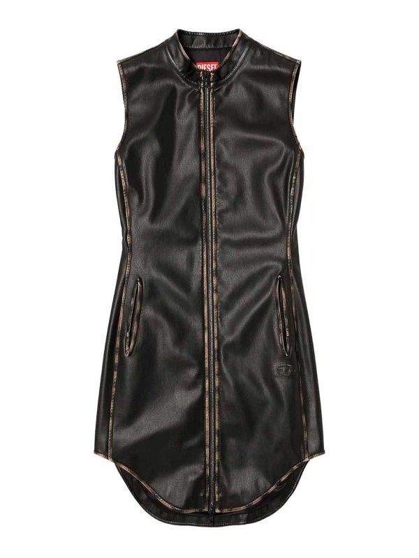 DIESEL: abiti corti - Vestito  corto senza maniche