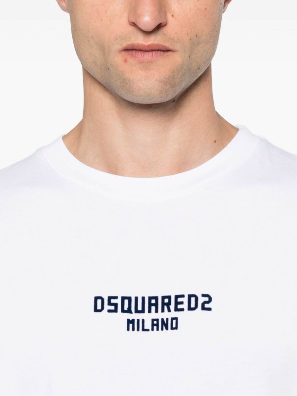 Camiseta - Blanco shop online: DSQUARED2