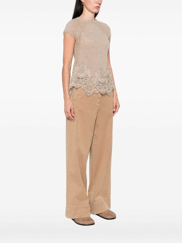 ERMANNO SCERVINO: Tops & Débardeurs online - Top - Beige