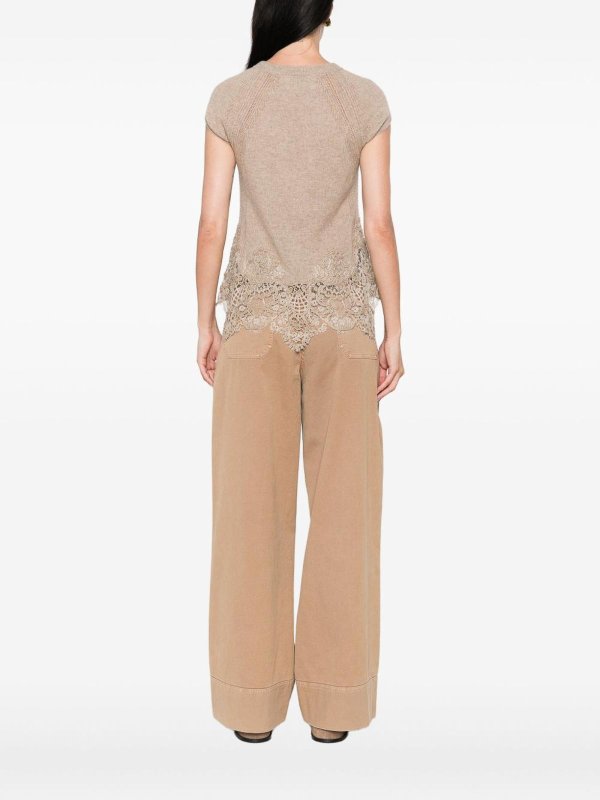 Top - Beige shop online: ERMANNO SCERVINO