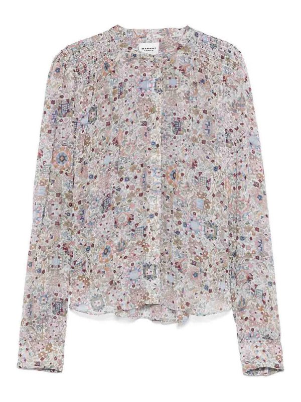 Isabel Marant Etoile: Blusen - Bluse - Bunt