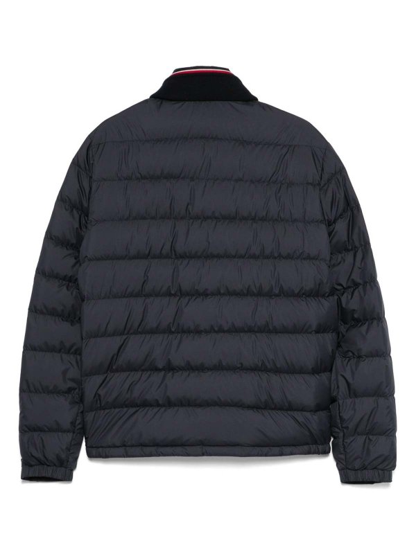 MONCLER: casual jackets online - Navy Blue  Down Jacket