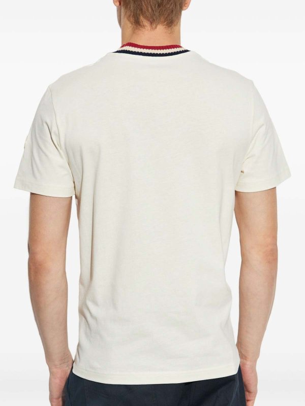 MONCLER: Camisetas online - Camiseta - Beis