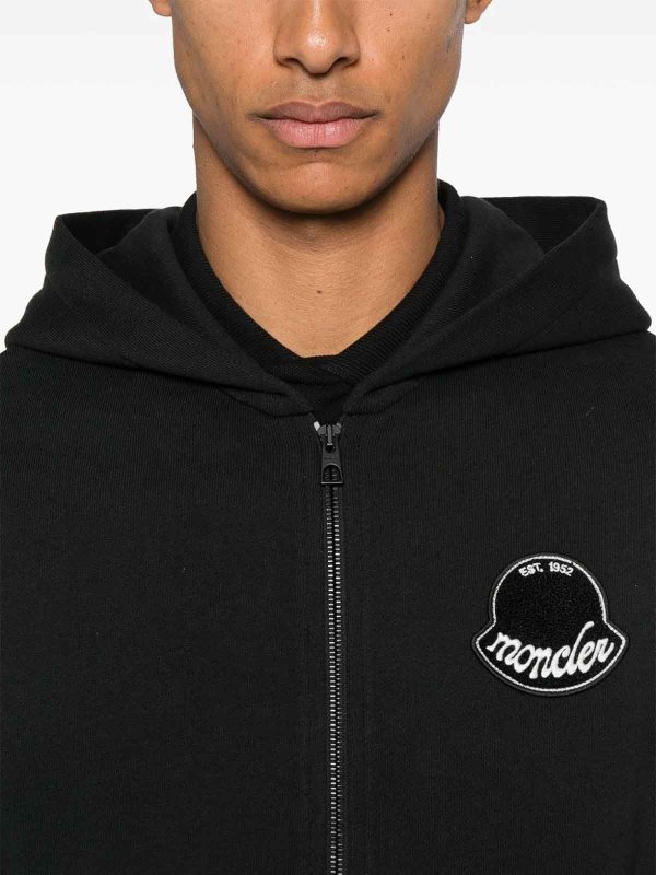 The Best Shops MONCLER: Sweatshirts & Pulls - Sweat-Shirts - Noir