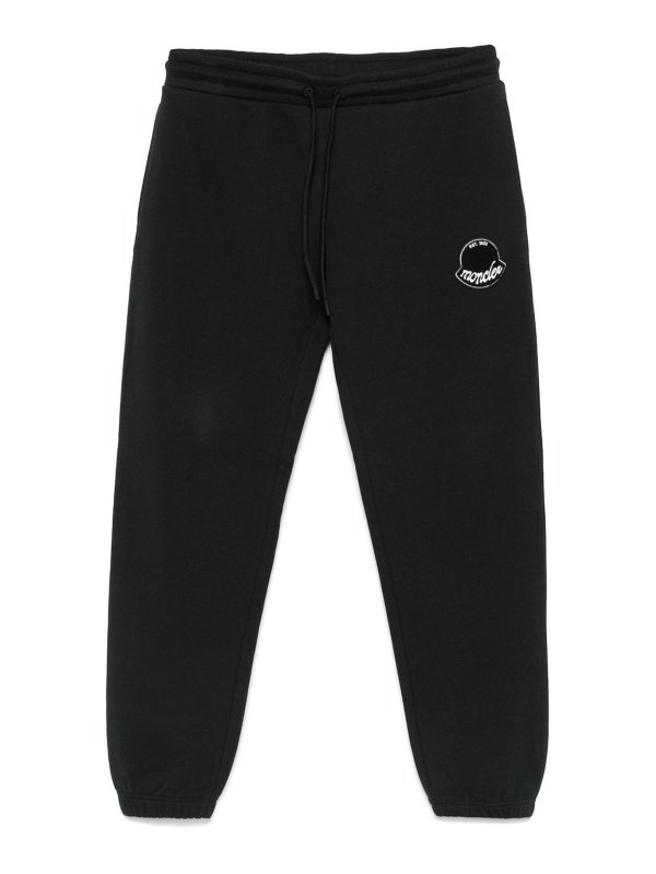 MONCLER: スウェットパンツ - ショートパンツ - グレー