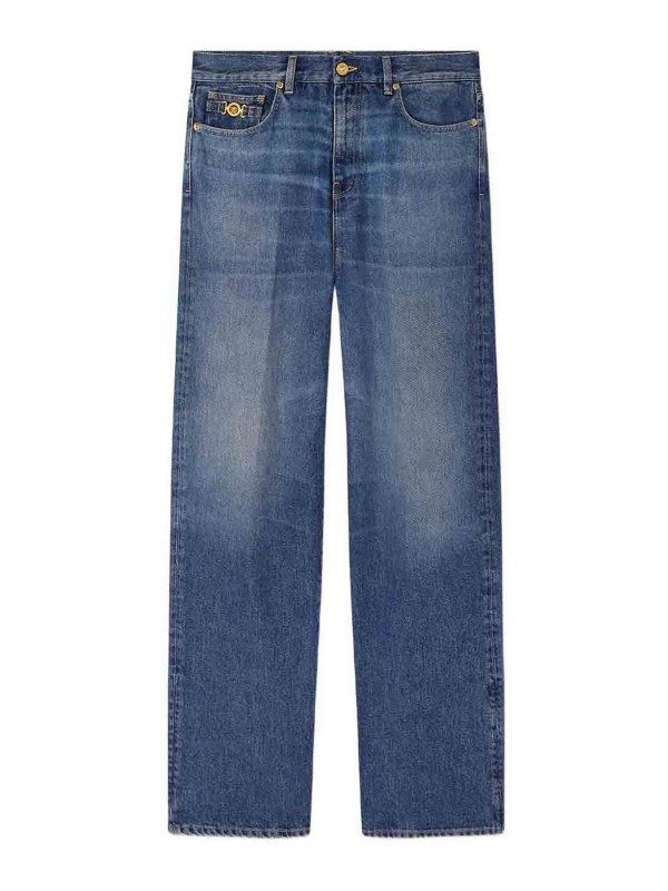VERSACE: bootcut jeans - Jeans