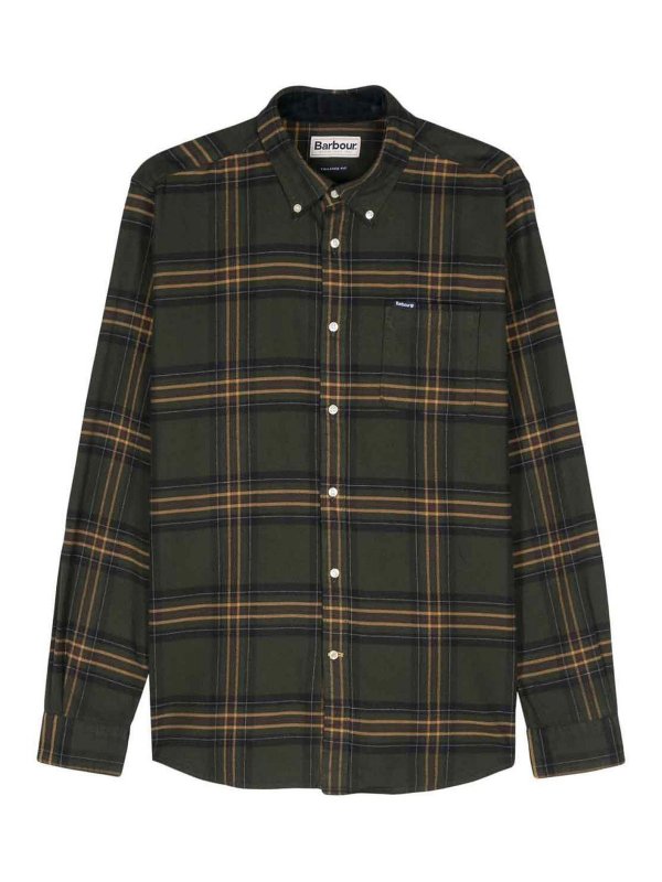 BARBOUR: shirts - Shirt With Tartan Pattern